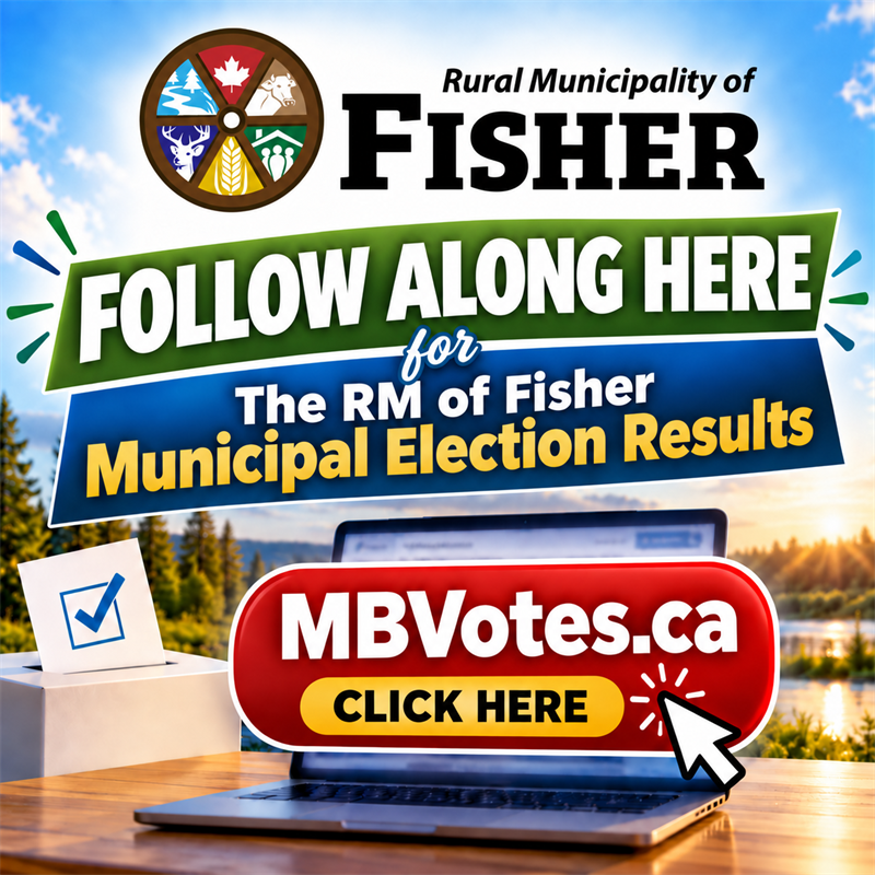 Fisher Municipal Election Results Poster