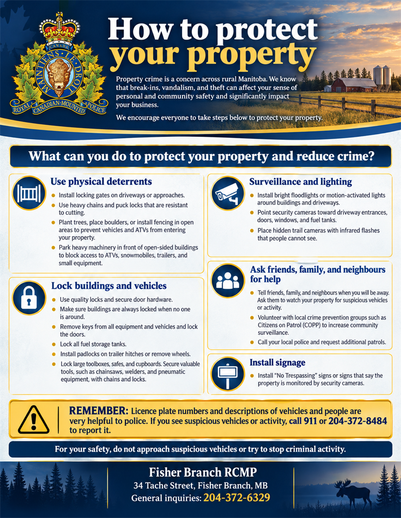 Protect Your Property Rural Manitoba Safety Guide