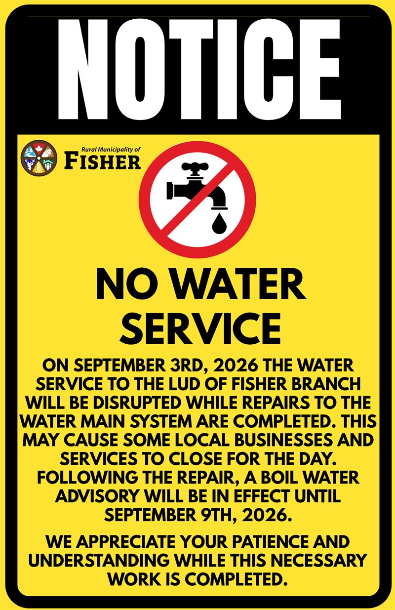 WATER MAIN REPAIR ***NO WATER SERVICE***