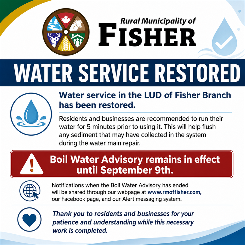 Water Service Restored